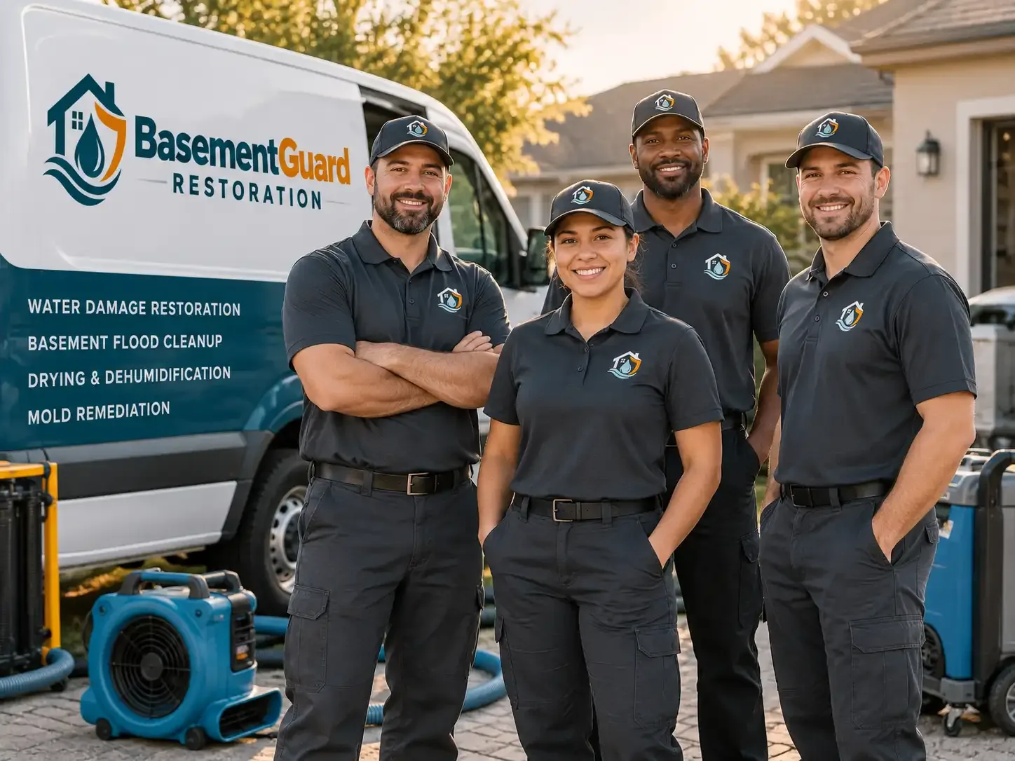 Basement Water Damage Restoration company in Sharpsburg, NC